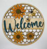 Welcome signs